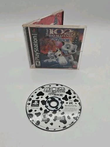 Disney’s 102 Dalmatians Puppies To The Rescue PlayStation 1 PS1 CIB Tested Clean