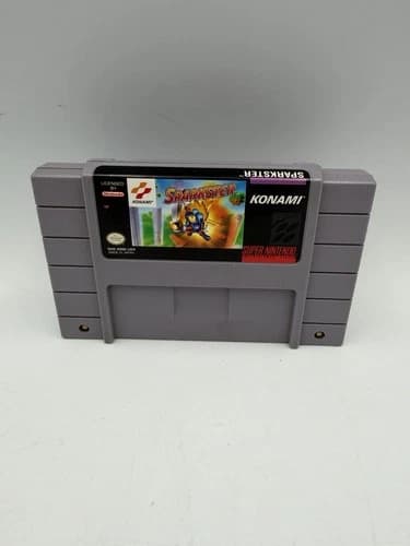 Sparkster (Super Nintendo Entertainment System, 1994) SNES Authentic Tested