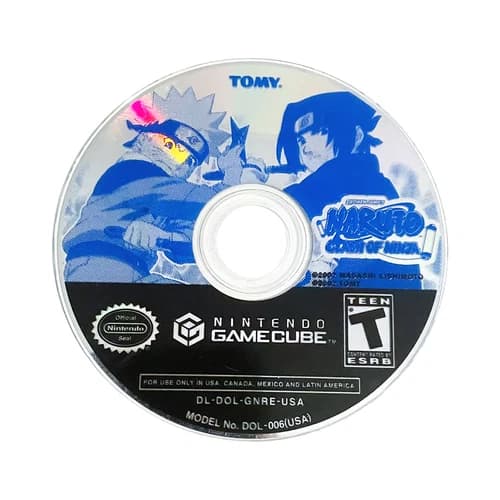 Naruto Clash of Ninja Nintendo GameCube Disc Only
