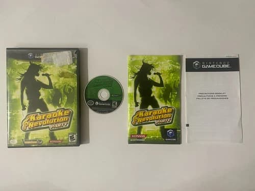 Karaoke Revolution Party (Nintendo GameCube, 2005) Complete CIB