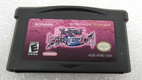Nintendo GameBoy Advance Yu-Gi-Oh Reshef Of Destruction Game Cart Only