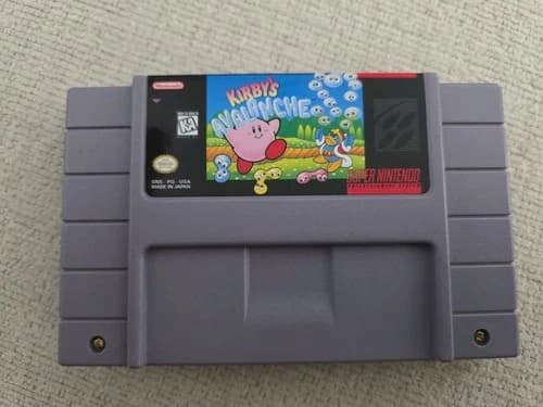 Kirby's Avalanche (Super Nintendo Entertainment System, 1995) Tested Working