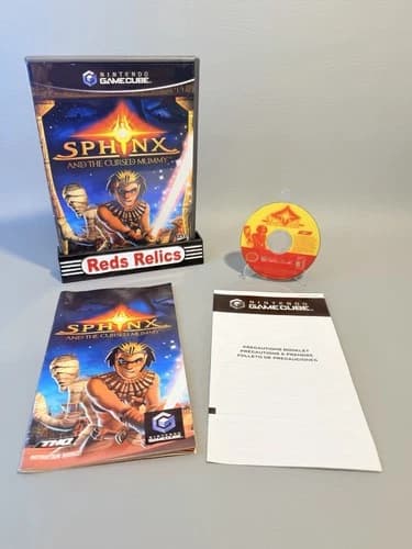 Sphinx and the Cursed Mummy - Nintendo GameCube - CIB - Very Good