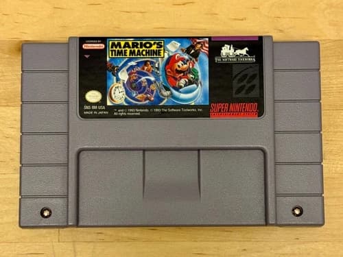 Mario’s Time Machine (1993) SNES Super Nintendo Tested!