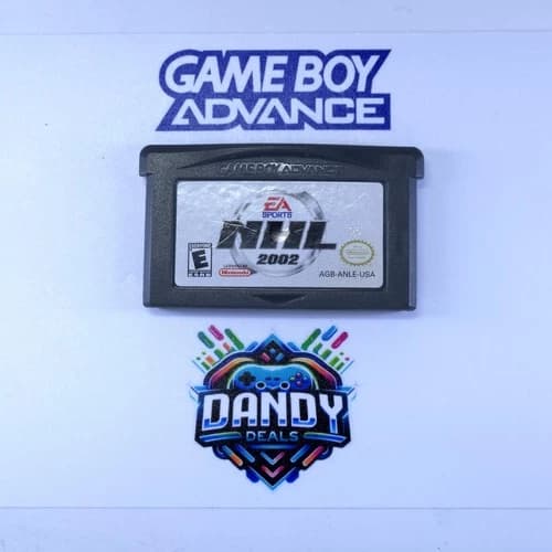 NHL 2002 GBA Authentic, Tested - GameBoy Advance
