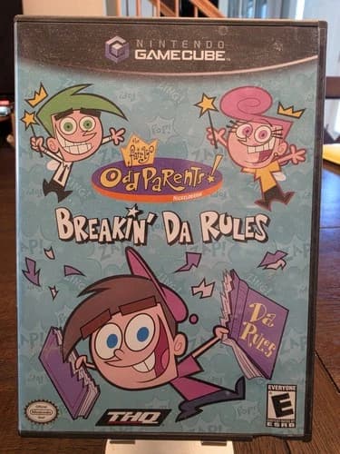 THQ Fairly OddParents Breakin' Da Rules GameCube Action E 2003 NTSC-U/C
