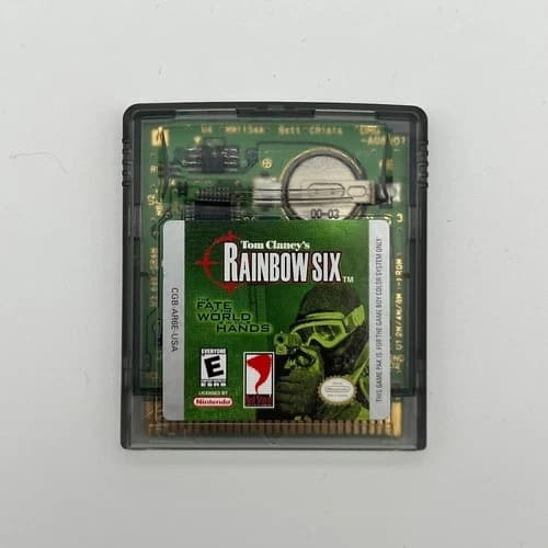 Tom Clancy’s Rainbow Six 6 Nintendo Gameboy Color GBC Cartridge Only