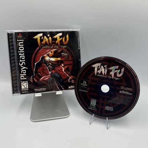 Tai Fu Wrath of the Tiger (PlayStation 1 PS1, 1999) Complete With Manual CIB