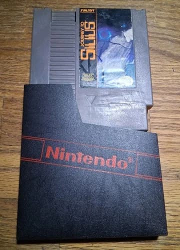 1990 Journey to Silius NES Nintendo Sunsoft Game Cartridge