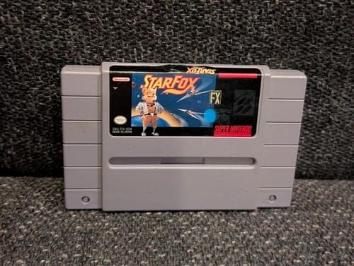 Star Fox SNES Super Nintendo Authentic TESTED Working
