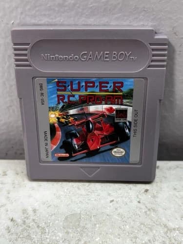 Super R.C. Pro AM Nintendo Game Boy Authentic & Tested.
