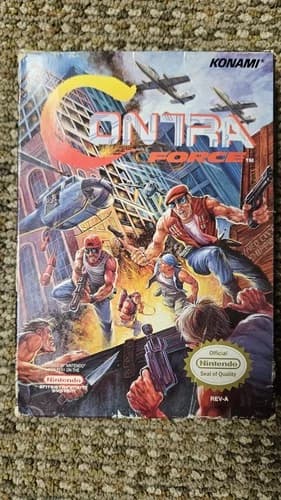 Contra Force NES Nintendo CIB Authentic
