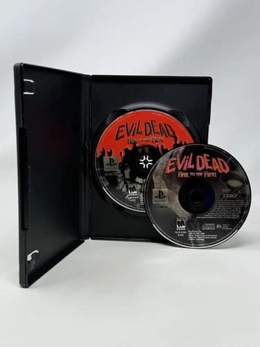 Evil Dead Hail to the King PS1 PlayStation 1 Immaculate Discs Only Authentic