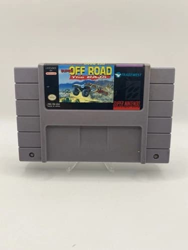 Super Off Road The Baja Super Nintendo SNES, Cart Only, Authentic, Tested Works