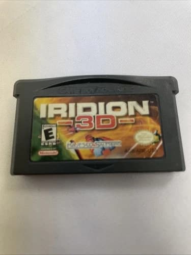 Iridion 3D (Nintendo Game Boy Advance, 2001) GBA Cartridge Only Tested