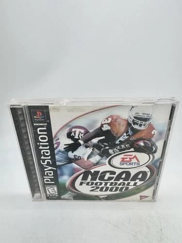 NCAA Football 2000 Sony PlayStation 1, 2000 PS1 CIB W/ Reg Card Tested