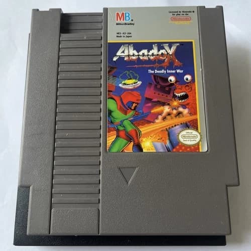 Abadox: The Deadly Inner War (Nintendo NES, 1989) Loose - Tested & Working