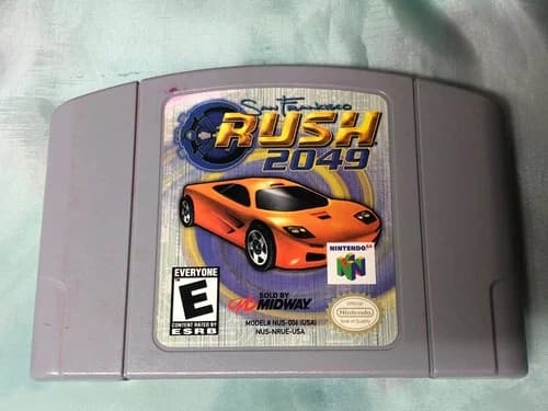 San Fransisco Rush 2049 (Nintendo 64, 2000) N64 Authentic