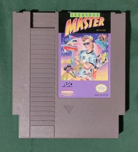 Treasure Master (Nintendo Entertainment System, 1991) Tested and Working