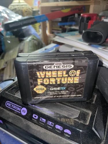 Wheel Of Fortune Sega Genesis Tested Cart Only