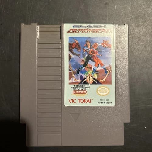 Clash at Demonhead Nintendo NES 1990 Tested Working