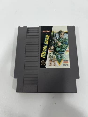 METAL GEAR NES GAME SPEC OPS ACTION-ADVENTURE FIGHTER COMBAT SHOOTER