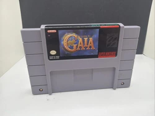 Illusion of Gaia (Super Nintendo SNES 1994) Authentic Cartridge Only *TESTED*