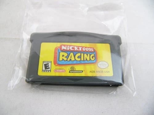 Gameboy Advance GBA Like New Game Boy Nicktoons Racing NTSC Grade A