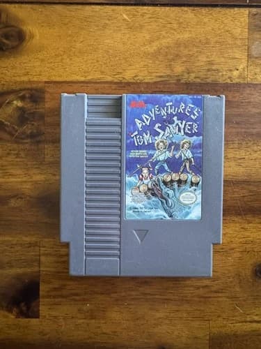 Adventures of Tom Sawyer Nintendo NES Cleaned/Tested