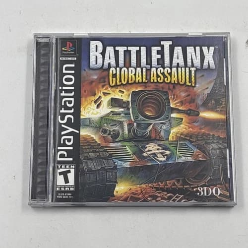 BattleTanx: Global Assault (Sony PlayStation 1, 2000) Complete