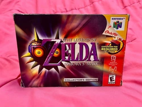 N64 The Legend Of Zelda Majora's Mask Collectors Edition CIB (excellent cond.)