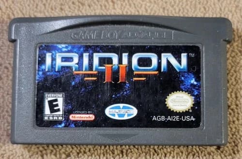 Iridion II (Nintendo GameBoy Advance, GBA) Authentic, Tested & Working
