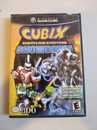Cubix Robots for Everyone Showdown Nintendo GameCube 2003 Complete Edition