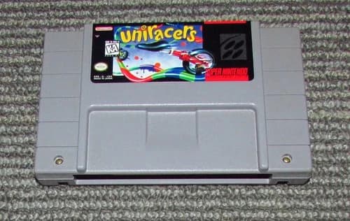 Uniracers for Super Nintendo SNES Authentic Fast Free Shipping