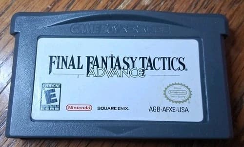 Square Enix Final Fantasy Tactics Advance Nintendo Game Boy Advance Excellent