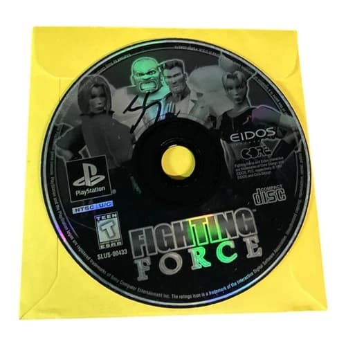 Sony PlayStation 1 PS1 Disc Only Tested Fighting Force GH CF