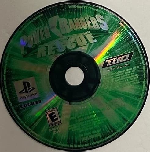 Power Rangers Lightspeed Rescue PS1 Sony PlayStation 1 - Disc Only