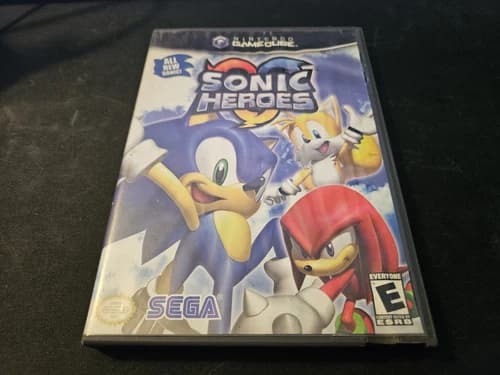 Sonic Heroes Nintendo Gamecube Tested and Works!