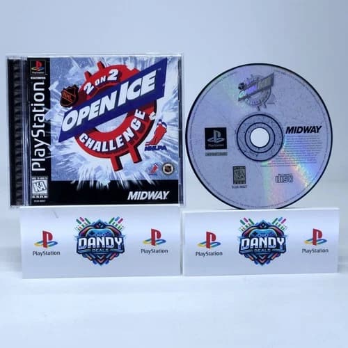 NHL Open Ice 2 On 2 Challenge PS1 CIB With Manual PlayStation