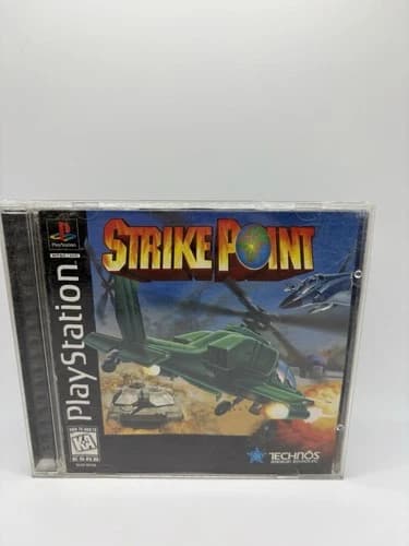 Strike Point PlayStation 1 PS1 Complete in Box Video Game