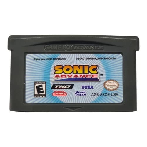 Sonic Advance (Nintendo Game Boy Advance, 2002)