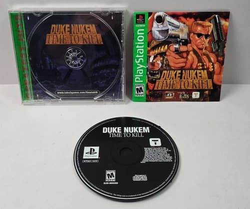 Duke Nukem: Time to Kill Greatest Hits - PlayStation 1, PS1 - Complete CIB - BL