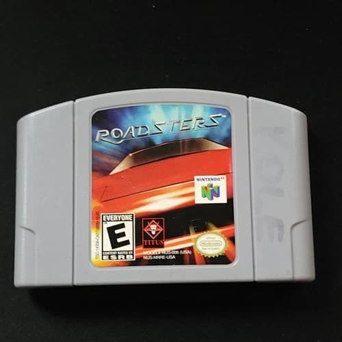 Roadsters (Nintendo 64, 1999) Authentic Cartridge Only Tested & Working