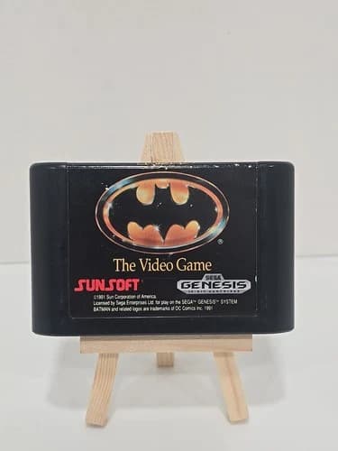 Batman The Video Game Sega Genesis 1990 SunSoft DC Comics