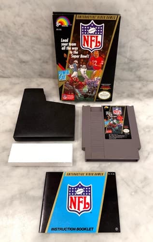 Nintendo NES National Football League NFL by LJN NM Pristine Works