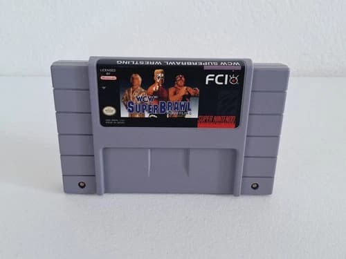 WCW Superbrawl Wrestling (Super SNES, 1994) NTSC-U/C Game Only