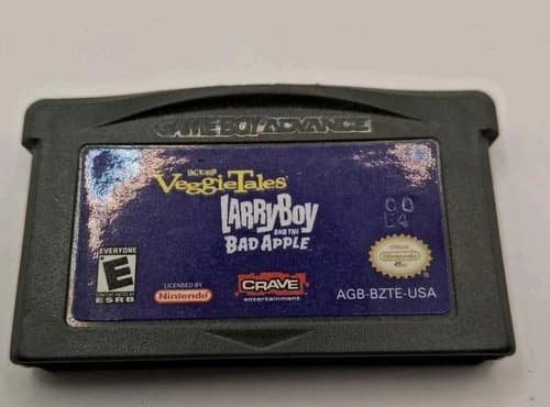 VeggieTales: Larry Boy and the Bad Apple (Game Boy Advance) Authentic Tested