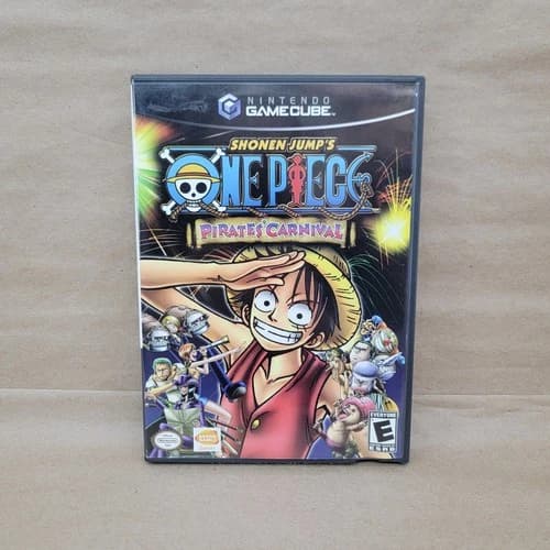 One Piece: Pirates' Carnival (Nintendo GameCube, 2006) Complete Tested & Working