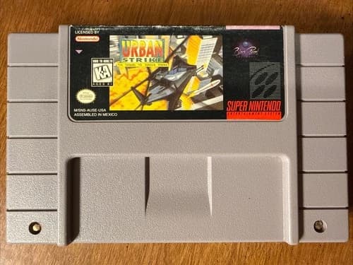 Urban Strike (Super Nintendo Entertainment System, 1994) SNES
