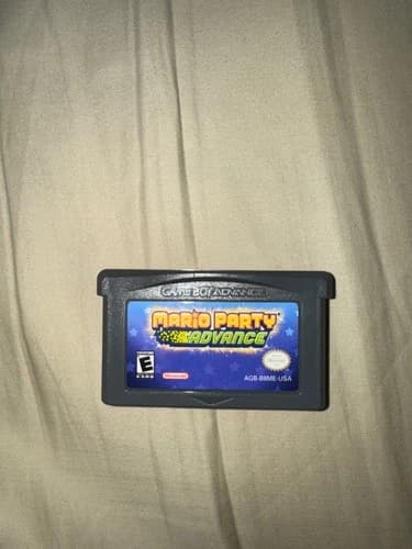 Mario Party Advance Nintendo Gameboy Advance GBA DS Cartridge Only Tested Cleane